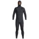 5.5/4.5 MM COMP X HOODED WETSUIT BLACK 
