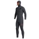 5.5/4.5 MM COMP X HOODED WETSUIT BLACK 